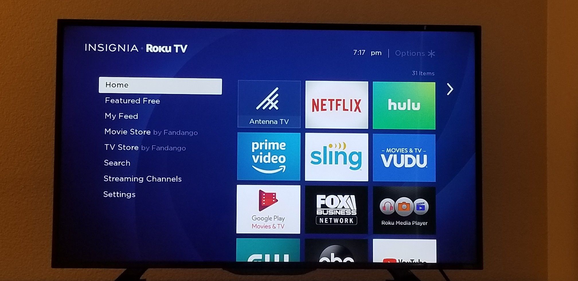 39" Insignia TV (with Roku). In GREAT conditon!!