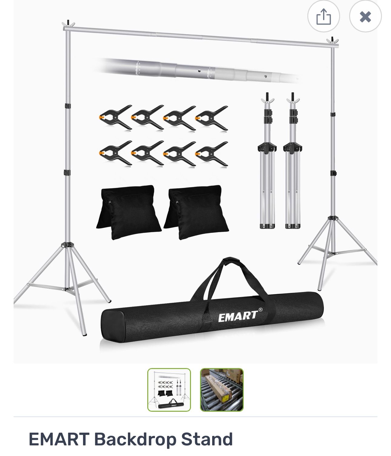 Backdrop Stand