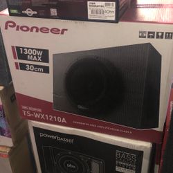 Pioneer 12 Inch Subwoofer Powered On Sale Today For 220 