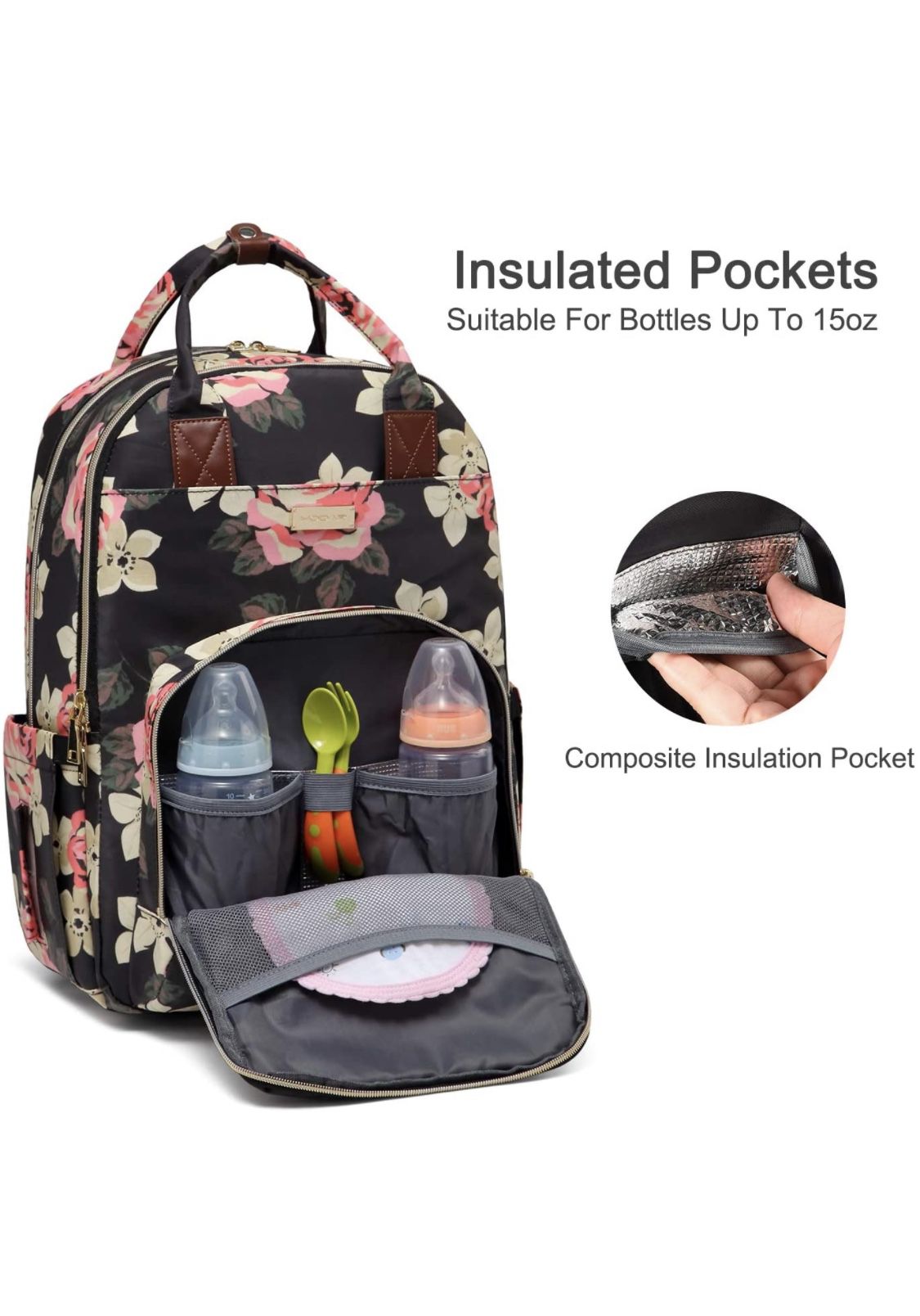 Multi-Function Waterproof Baby Diaper Backpack