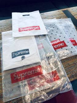 Rare Supreme Box LogoTees for possible Nike Air Jordan Trades