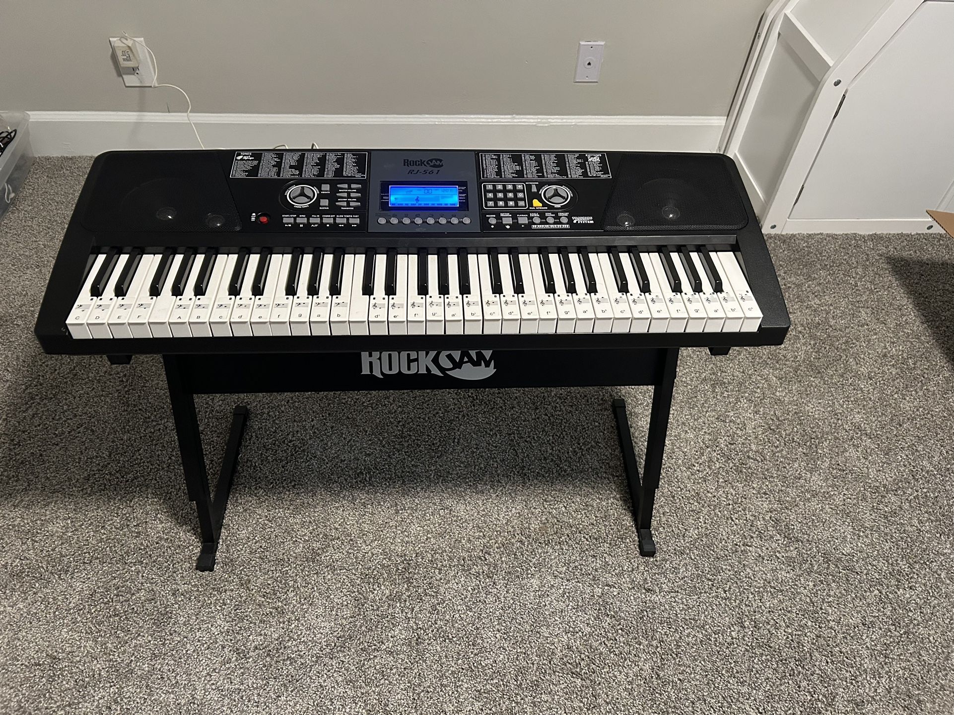 Electric Keyboard-RockJam RJ561. $80 OBO. $100 OBO