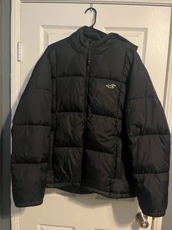 Men Hollister puffer