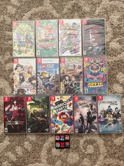 Nintendo switch games 30 each
