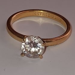 14kt  Dimond Engagement Ring 