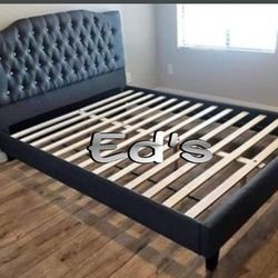 BRAND NEW QUEEN BED FRAME WITH BAMBOO MATTRESS INCLUDED $389