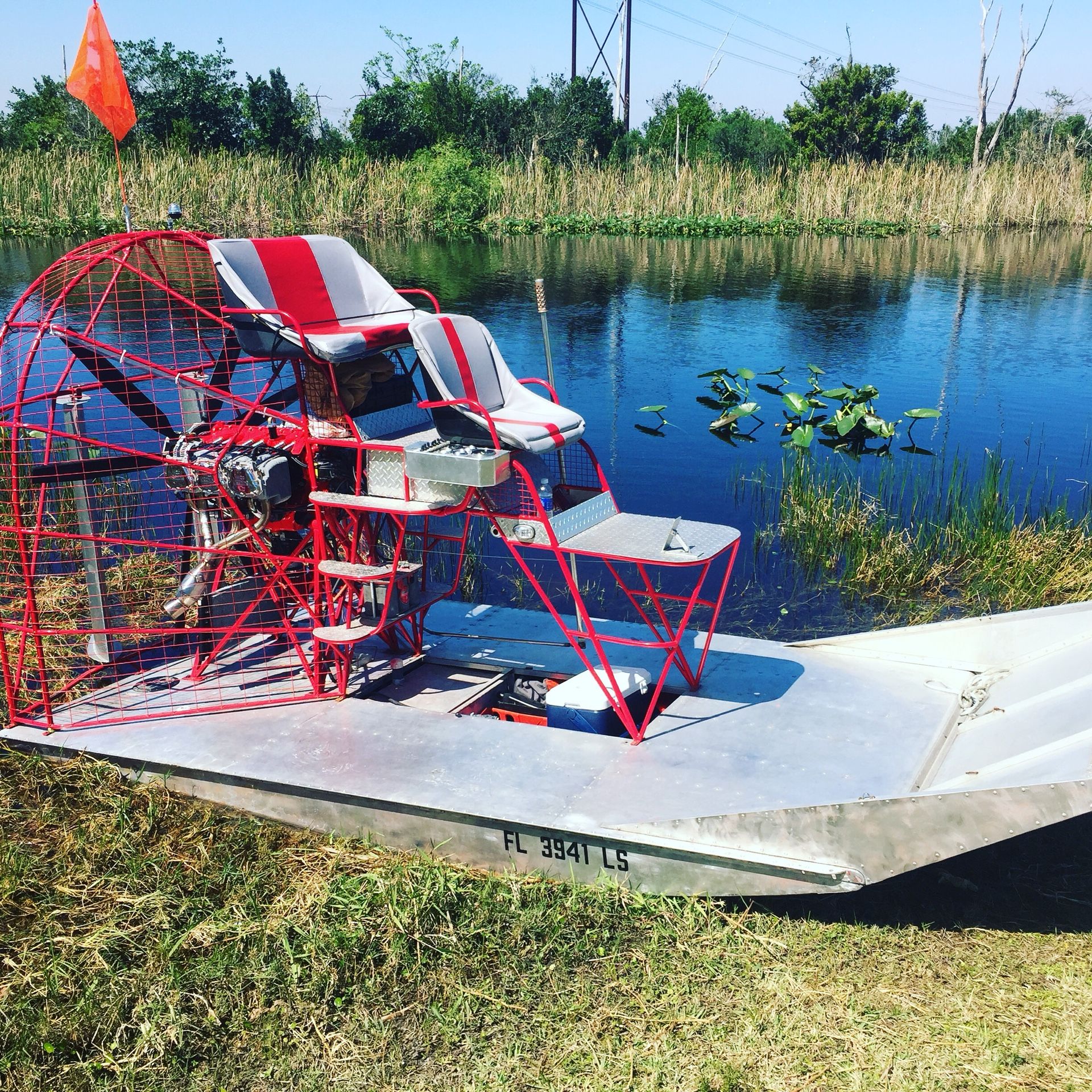 Scorpion airboat & trailer NO motor NO prop