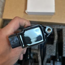 4X Ignition Coil & 4X Iridium Spark Plug—UF659–OEM for-Nissan-Juke Turbo 1.6L