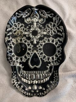 HALLOWEEN SKULL DISH