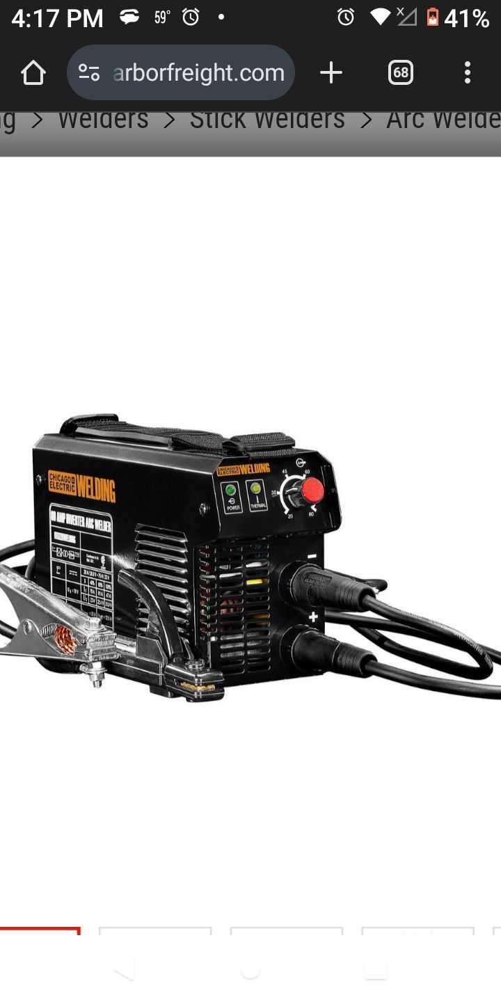 Small Stick Welder 80 Amps