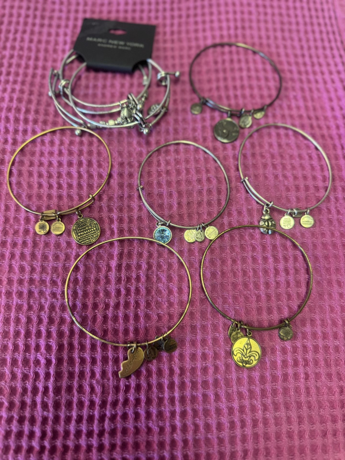 Bracelet Bundle- 9 Pieces charm