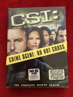 CSI Crime Scene Investigation The Complete Fourth Season 4 DVD BOX SET ‼️ NEW & SEALED ‼️