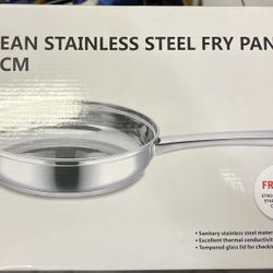 8.5 Inch Stainless Steel Fry Pan