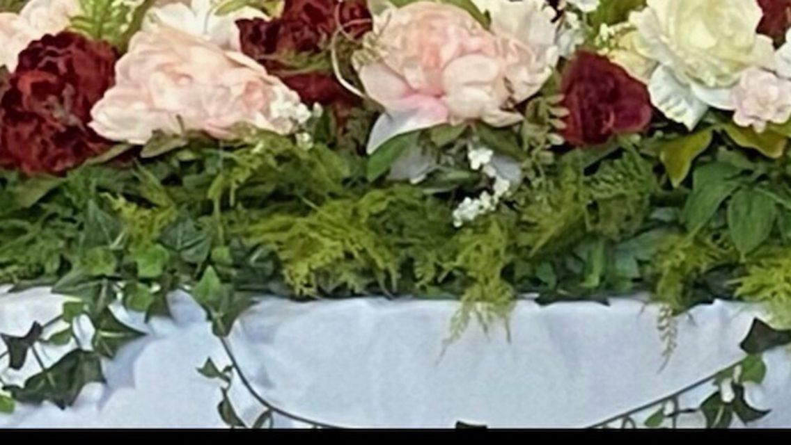 Wedding Flower Arrangements & Chuppah (Huppah , Hoopa) Kit