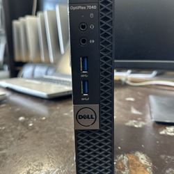 Dell OptiPlex 7040 micro desktop, core i7-6th gen