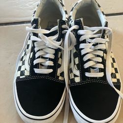Checkered Vans