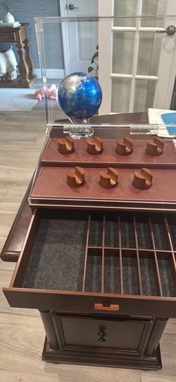 Walnut knife case