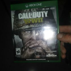 XBOX ONE Call Of Duty WW2 Video Game! LIKE NEW!
