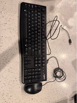Logitech Wired Keyboard & Mouse Combo