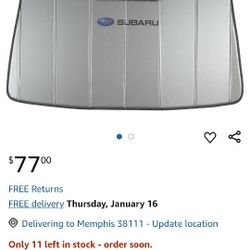 Subaru  Sun Shade 
