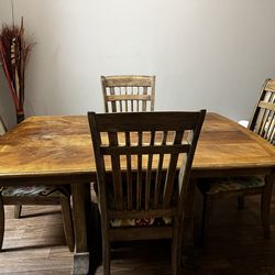 Dining Table Set (Table + 6 Chairs)