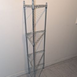Corner rack - Silver