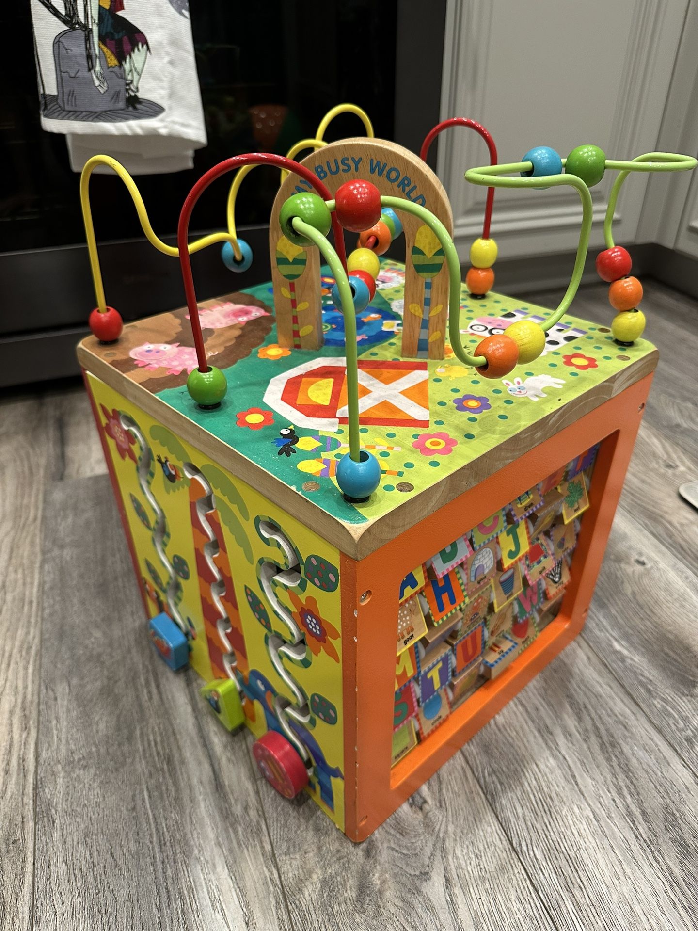 My Busy World Large Kids Activity Cube
