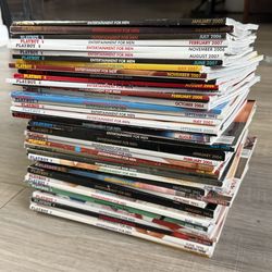 Magazines for sale