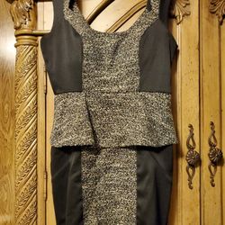 XOXO Black and Gold Dress