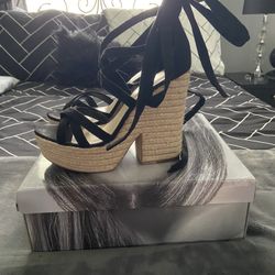 JLO Minel Espadrille Sandals Size 10
