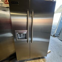 Viking 48” Built In Refrigerator Stainless Steel 