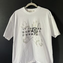 [MAISON MARGIELA] White Maison Margiela MM6 T Shirt 