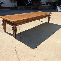 Dark Wood Coffee Table