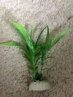 Plastic Aquarium Fish Tank Plant 