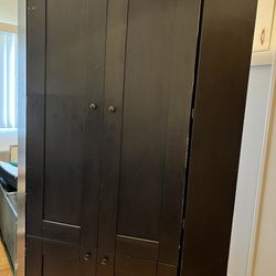 Tall - 7’ - Cabinet With Hidden Desk