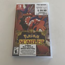 Pokémon scarlet