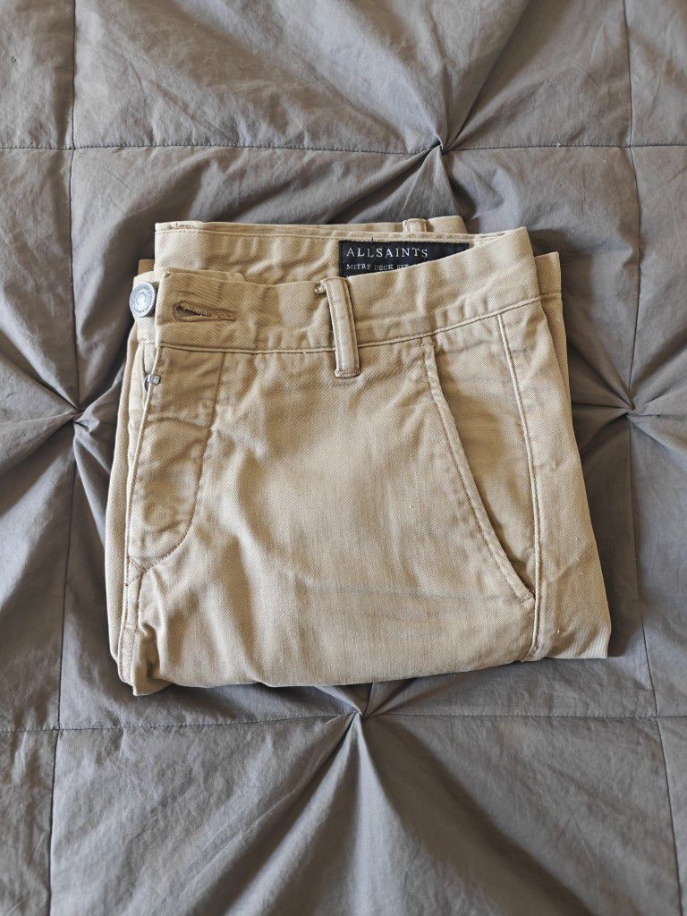 Men's AllSaints  Deck Shorts, 30 