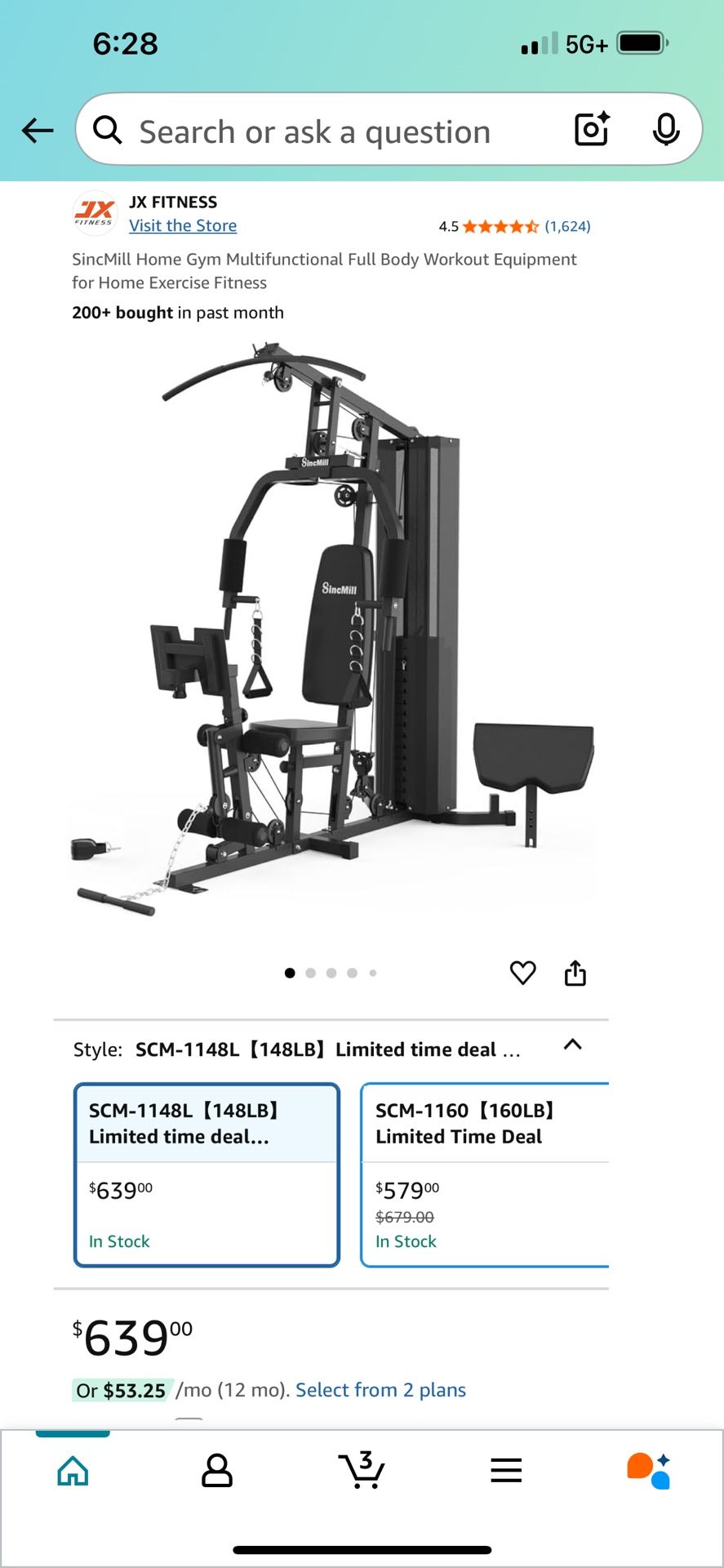 SincMill Home Gym Multifunctional Full Body