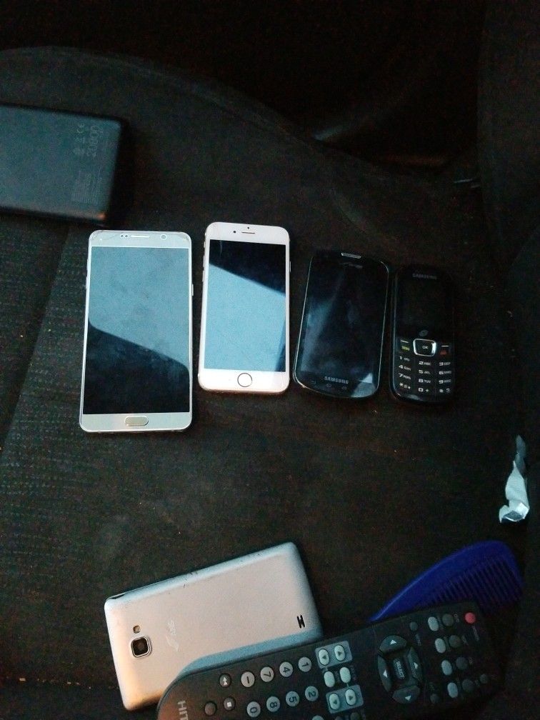 Samsung note 5, iPhone 6 , straight talk