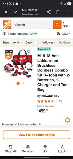 Milwaukee tool set
