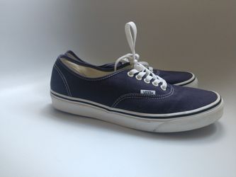 Vans Authentic Violet Indigo/True White, Size 10