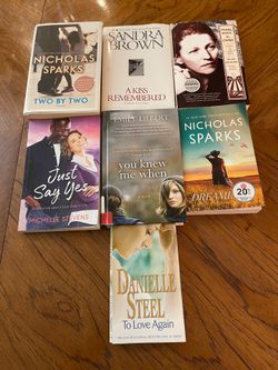 Small lot of Random Books  - 6 Novels and a Portrait of Pearl Buck all in Excellent Condition