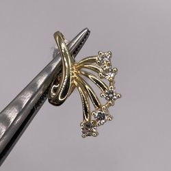 14k Diamond Pendant