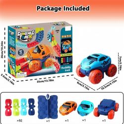 Changeable Track Car Track Set Race Track Toys 92pc