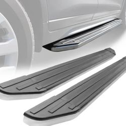 16-22 Honda Pilot YF5/6 V2 Style Running Board Side Step Bar Pair Aluminum
