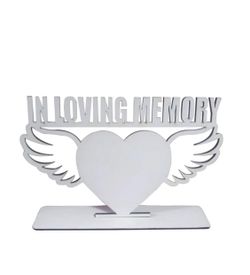 Sublimation Blank In Loving Memory Photo Stand Frame
