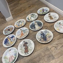 Women of the century plates