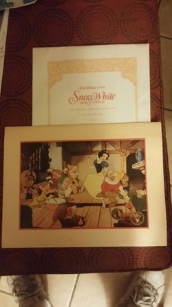 1994 Snow White Lithograph