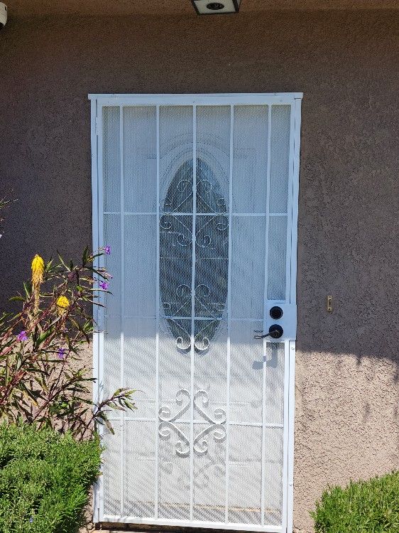 security door installation