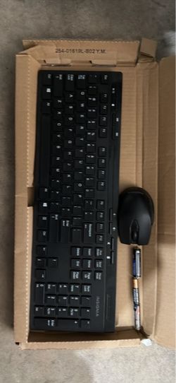 Insigna wireless keyboard and mouse